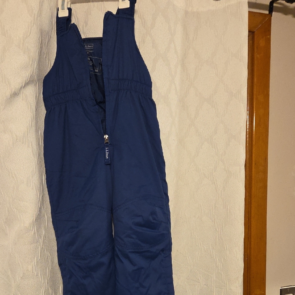L.L. Bean Navy Snow Bib